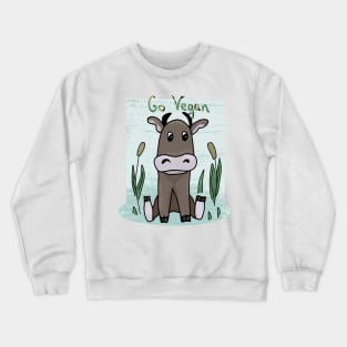 Go vegan Crewneck Sweatshirt